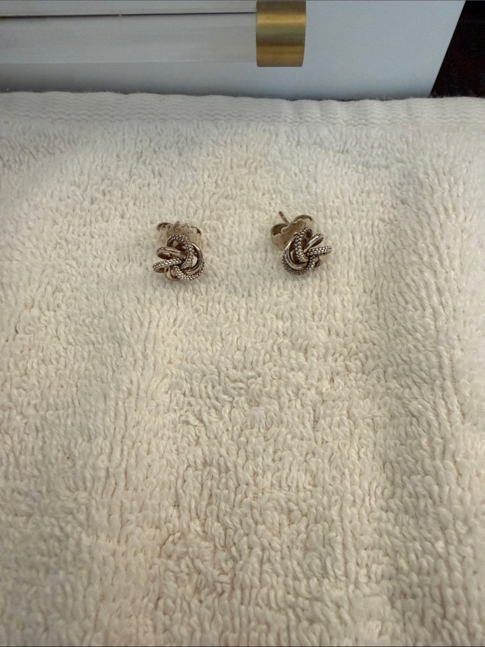 LAGOS Silver Love Knot Stud Earrings - Picture 4 of 4